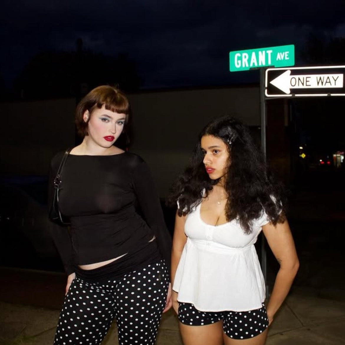Polka Dot Capri Pants