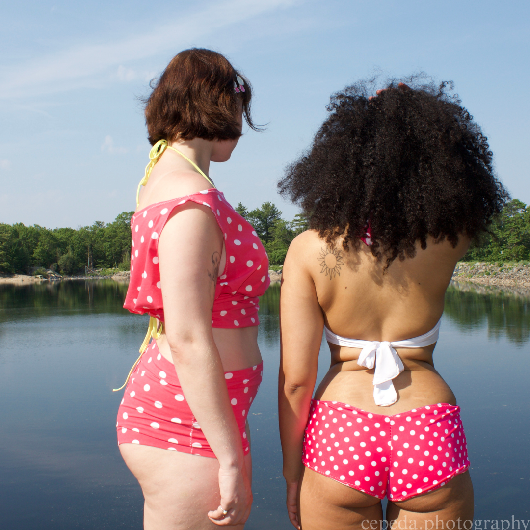 Retro Doll Bikini Bottoms