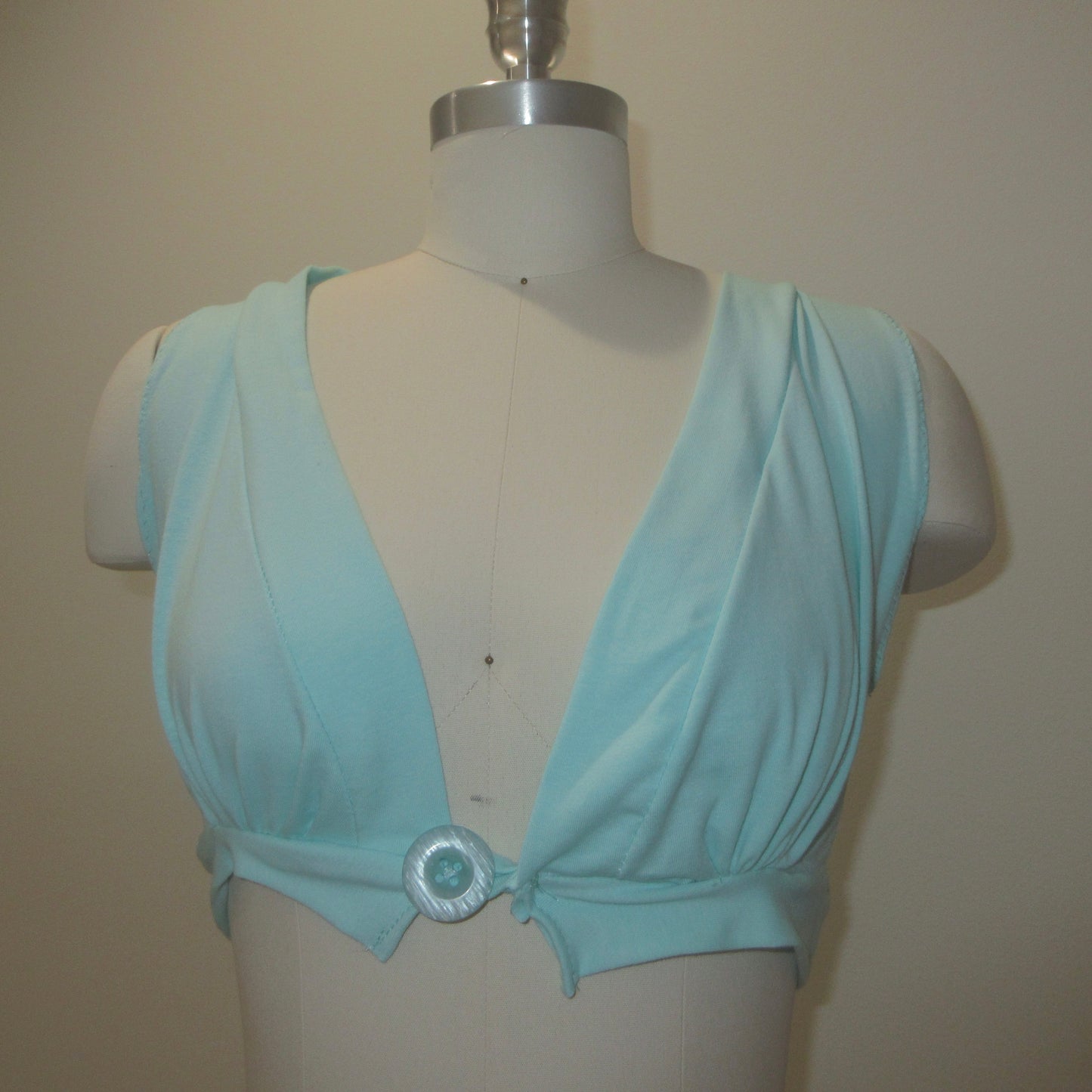 Mint Crop Top