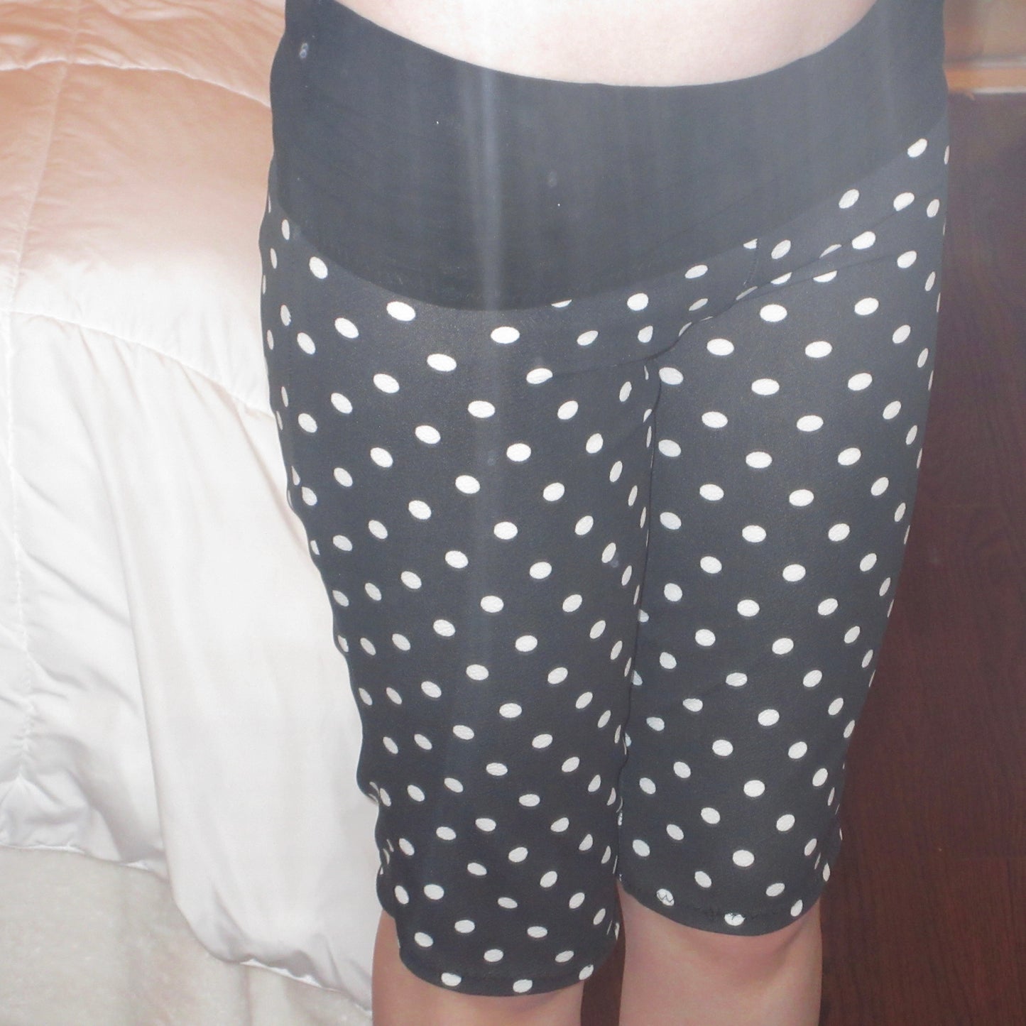 Polka Dot Capri Pants