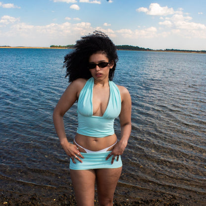 Mint Chic Halter Top