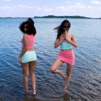 Micro Mint Skirt