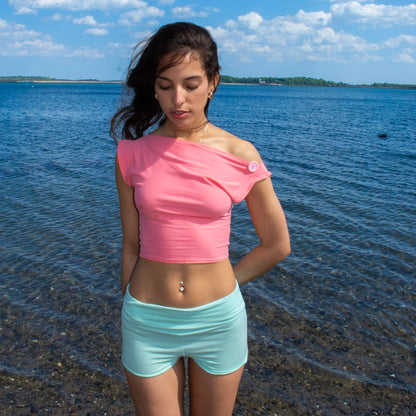 Mint Micro Shorts