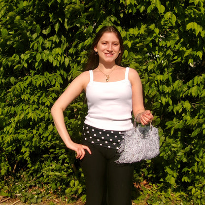Chic Polka Dot Capris