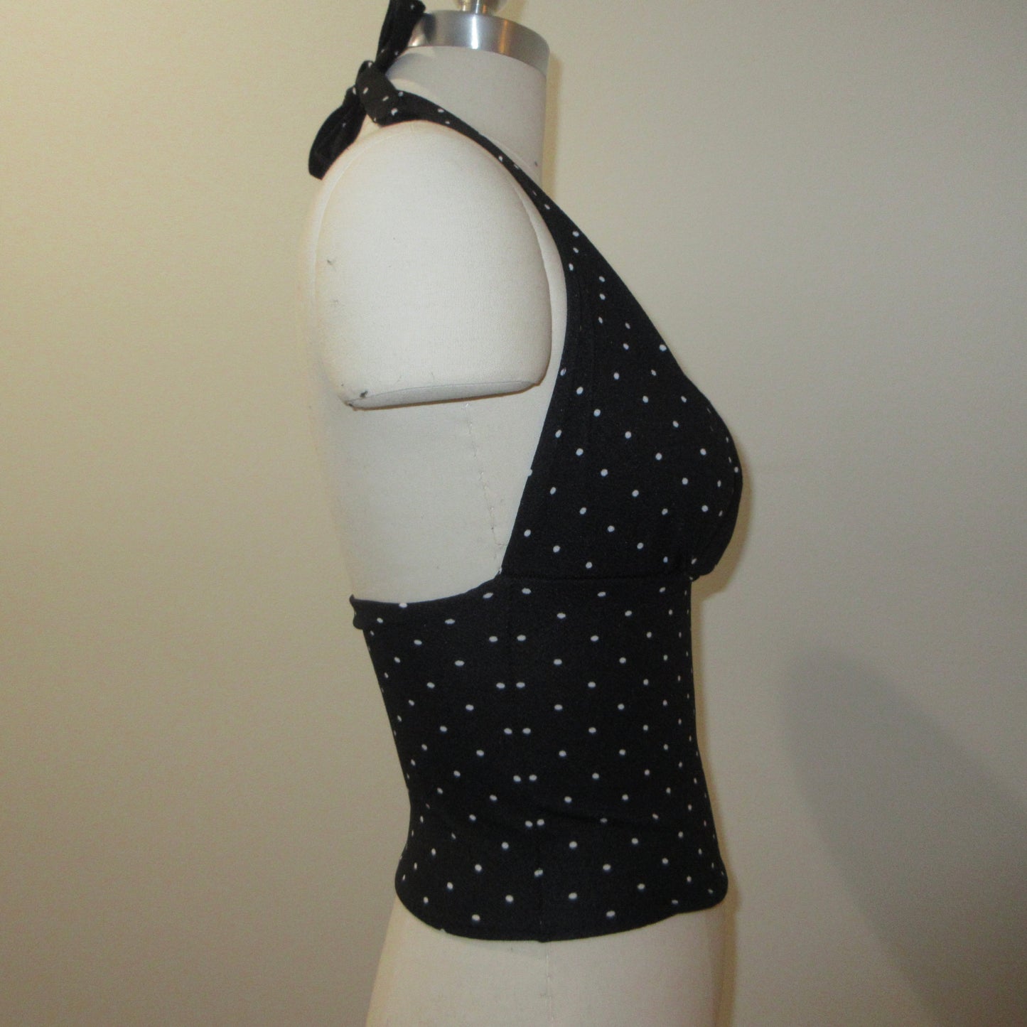 Spot On Polka Dot Halter Top