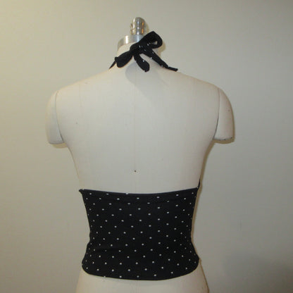 Spot On Polka Dot Halter Top