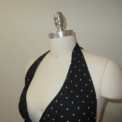 Spot On Polka Dot Halter Top