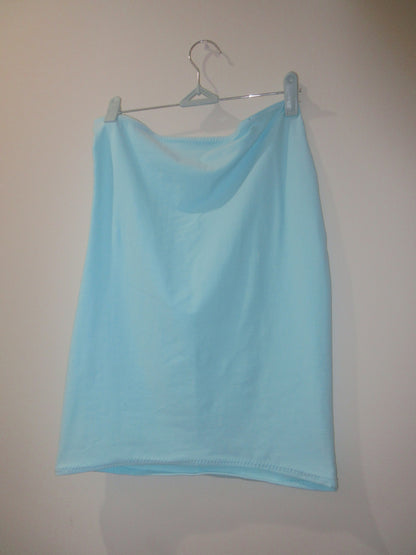 Aqua Low Rise Midi Skirt