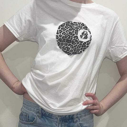 Leopard Print 8-Ball T-Shirt